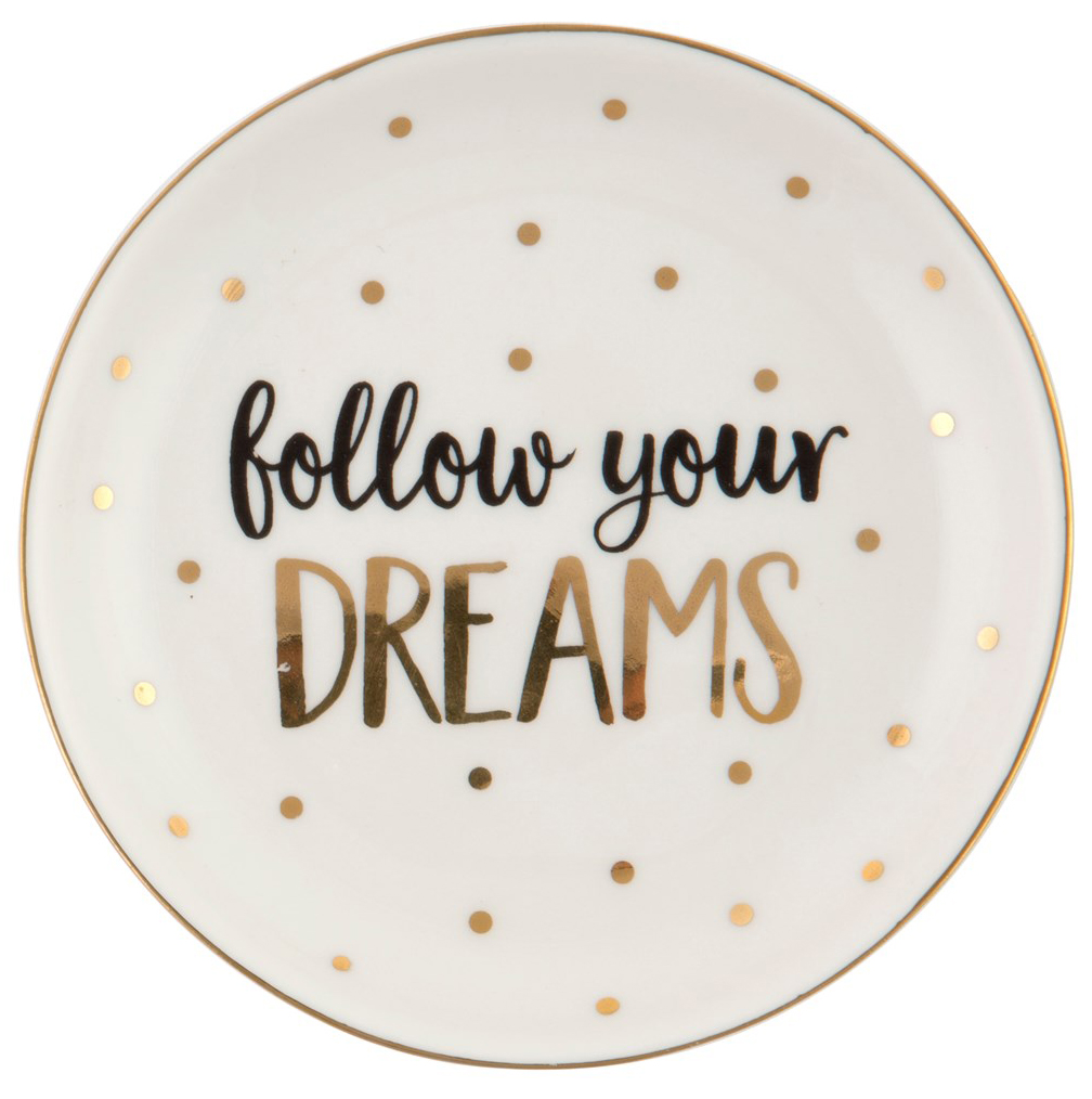 Keramikfat Follow your dreams